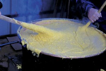 Polenta a Saint-Vincent